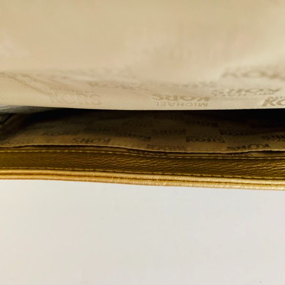 MICHAEL KORS GOLD CLUTCH BAG - Picture 4 of 14